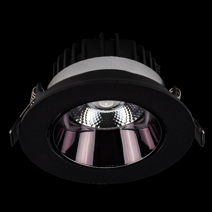 Product image 1: V-TAC 10W LED REFLECTOR COB DOWNLIGHT BLACK HOUSING LED BY SAMSUNG 6400K