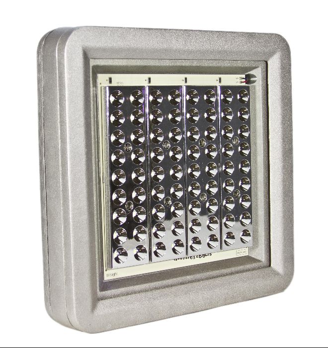 Image du produit 1: SafeSite LED Flood Light 11500 Lumens, NEMA 6x7 Distribution, Clear Tempered Glass Lens