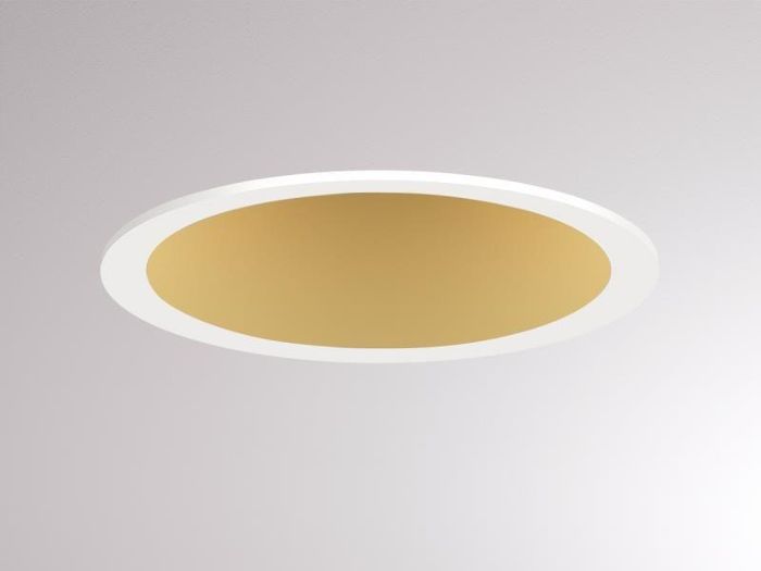 Produktbild 1: DARK NIGHT SMALL R 3000K 40° weiß matt - Reflektor gold