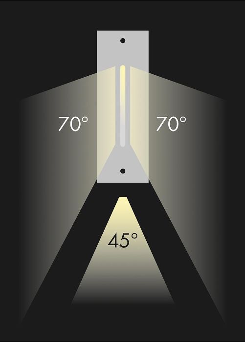 Product image 2: Wall Light Rec Slot - WW