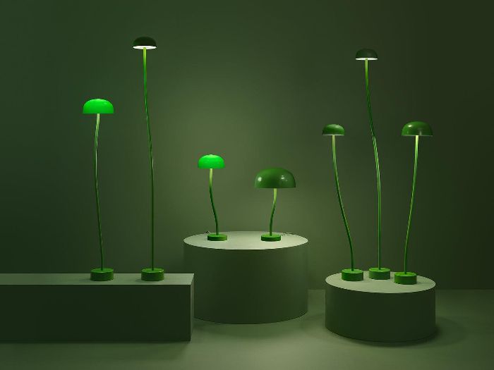 Produktbild 1: Curve floor metal (green)