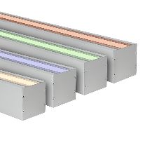 Product image 1: Linear XL Option Uplight - RGBW - Milky - 1174mm