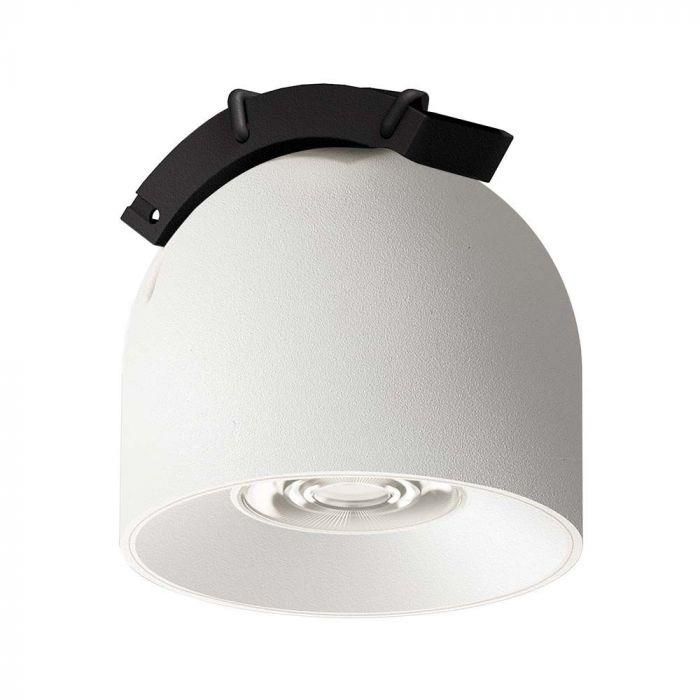 Immagine prodotto 1: V-TAC  12W MAGNETIC FABRIC TRACKLIGHT 38'D 3000K SANDY WHITE BODY 3YRS WARRANTY