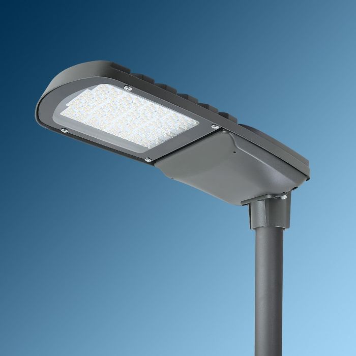Image du produit 1: HELIUS M 31000 Lm 200W Street light Luminaire ,Clear Temperad Glass , Gray Body , 6500K