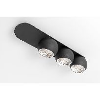 Product image 1: Marbul 3x LED GI 3000K medium black struc