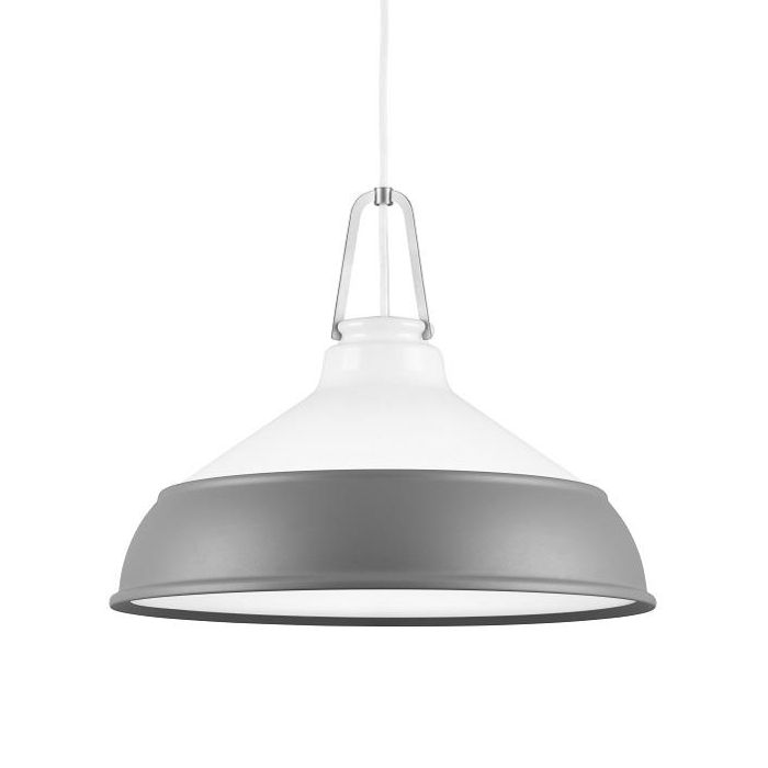 Product image 1: Worker Round Pendant Ø600, 3500 lm, Anthracite, 830, MP+BV