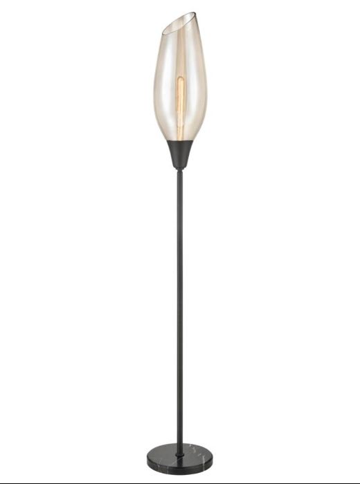 Product image 1: Taper Amber Floor Lamp