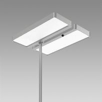 Product image 1: Freestanding luminaire Tweak Office twin head 84W CRI > 80
