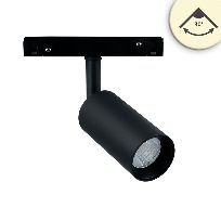 Product image 1: Track48 track light black, 16W, 30°, UGR<19, 48V DC, 3000K, CRI90