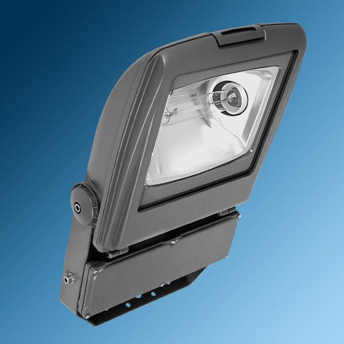Product image 1: 400 W High Pressure Sodium VEGA Flood Light with Symmetrical Bright Anodized Aluminium Reflector For High Ambeint Temprature