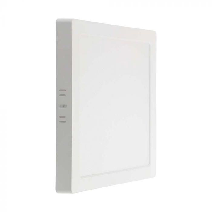 Immagine prodotto 1: V-TAC VT-60012 12W BACKLIT SURFACE MOUNTED PANEL SAMSUNG CHIP 3000K SQ