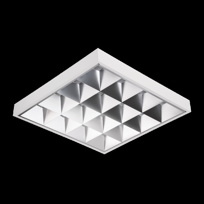 Product image 1: OFFICE PLUS LB LED n/t ED 56W 6450lm 4000K white matt white aluminum