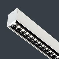 Imagen de productos 1: Flexbar Surface / Suspended - 39W (14W/m) - Secondary Straight - 2800mm - DOWNLIGHT - Black Ref - 4000K - Emergency