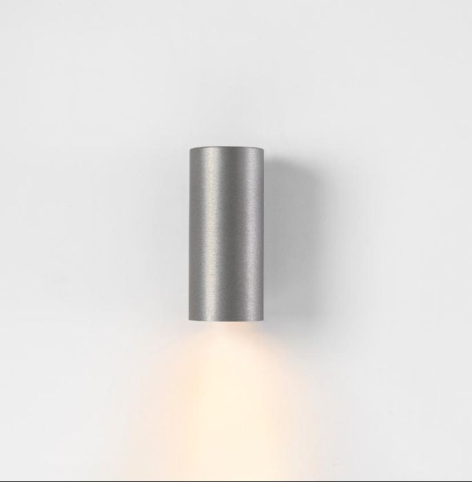 Produktbild 1: Nude wall 70 1x LED PAR20 E27 2700K medium silver bronze brushed anodised