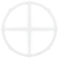 Product image 1: Neptune 2.0 Cross Opal LED 8W 4000K WT