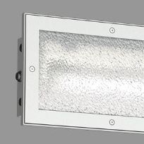 Product image 1: LUTTEROTH LED DB m1200, PC (fracture proof) clear structured, 940/4000K, asymmetric beam, SELV