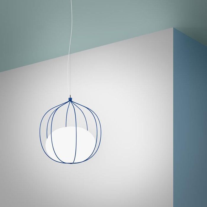 Product image 1: Hoop Pendant (Blue)