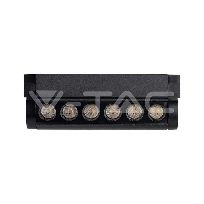 Product image 1: V-TAC  5W LED Magnetic Linear Spotlight Slim Adjustable 4000K Black Body
