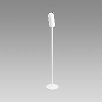 Produktbild 1: Uplight Stream Office High 143W Ra > 80 3000K weiss Netzanschlussleitung 2m mit IE