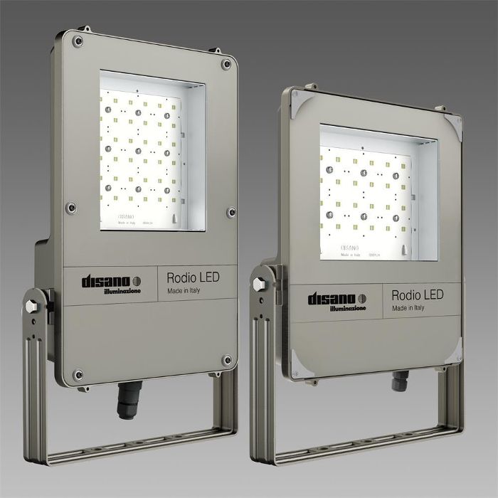 Immagine prodotto 1: 1890 Rodio LED - simmetrico fascio largo 4000K CRI 80 107W CLD Grafite