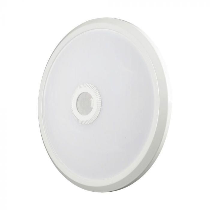 Image du produit 1: V-TAC VT-13CCT 12W LED DOME LIGHT SENSOR SAMSUNG CHIP 3IN1 WHITE BODY