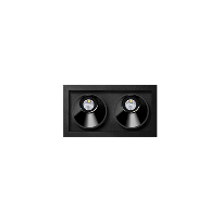 Imagen de productos 1: BLACK FOSTER ASYMM REC 2 DIM PUSH 4000K N