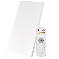 Immagine prodotto 1: LED panel 30x60 square surface mounted 24W without frame, dimmable with CCT change