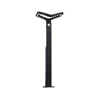 Produktbild 1: LED Pollerleuchte Alara Bewegungsmelder  IP44 eckig 665mm 3000K 10W 600lm 230V  Anthrazit  Metall
