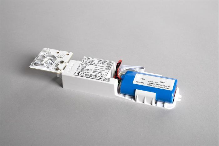 Product image 1: Emergency Module Liteline G2 IP44 1200 EM Clear