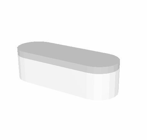 Imagen de productos 1: End part luminaire Wiggle 3W CRI > 80 4000K DALI