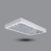 产品图片 1: Surface Reflective Luminaire PSFD Series 4x20W 6500K IP20 Inox and Strip Aluminum
