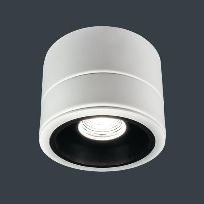 Product image 1: G3 PRO SURFACE LED - 11W - Broad Distribution - Black Reflector - 3000K - AutoTest Emergency