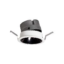 Product image 1: 射灯 睿铂 MSD-15QT-C φ100mm Z 白间黑 15W 30K 嵌入 55°