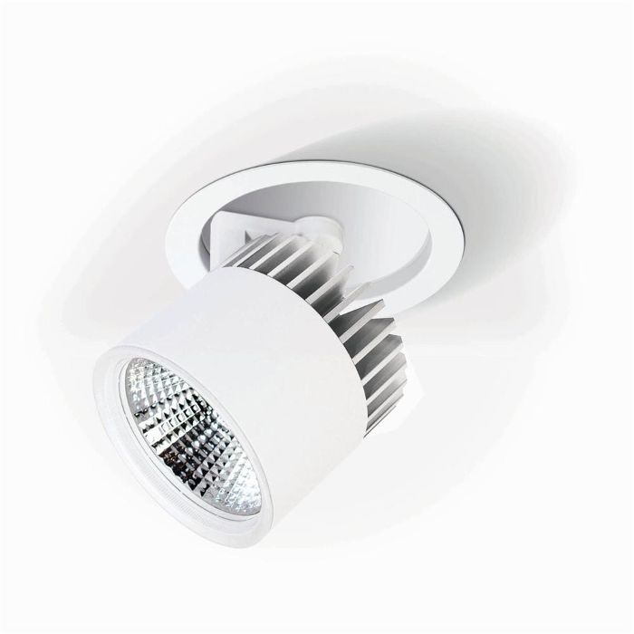 Изображение 1: meteor flip recessed spotlight white