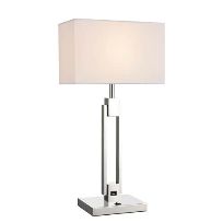 Product image 1: Double Stem Table Lamp With USB