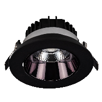 Product image 1: V-TAC 10W LED REFLECTOR COB DOWNLIGHT BLACK HOUSING LED BY SAMSUNG 6400K