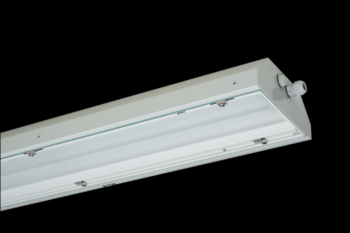 Product image 1: 185 LED sheet steel light fitting