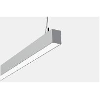 Product image 1: FX45 OP BIS 1529 LED 830 3000lm 27W IP20 DRVONOFF RAL9016