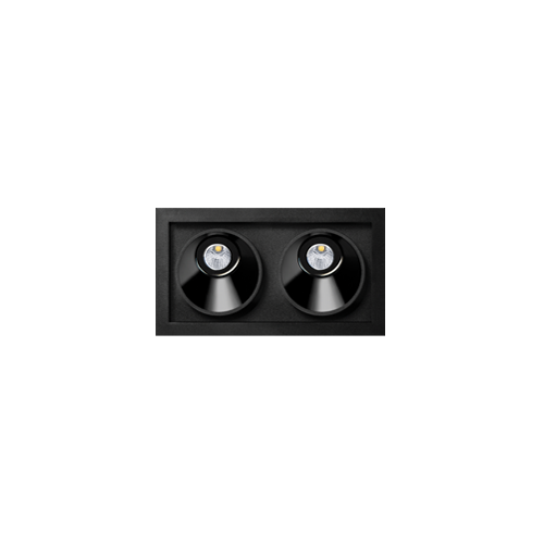 Imagen de productos 1: BLACK FOSTER ASYMM REC 2 DIM PUSH 4000K N