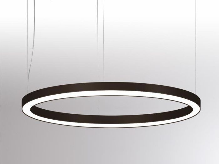 Image du produit 1: RINQ PDI 1200 HÄNGELEUCHTE 145W 4000K schwarz MIKROPRISMEN
