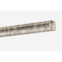 Product image 1: Grid Ceiling with reflector Square Holes (Gold)