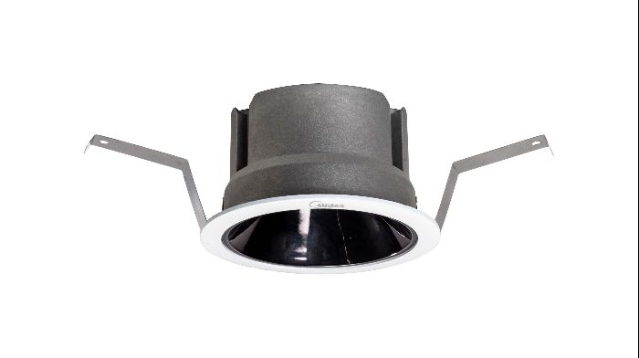 Product image 2: 筒灯 睿铂 MTD-7Q25-C φ75mm Z 白间黑 7W 30K 48台/箱 嵌入 55°