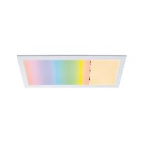 Produktbild 1: Smart Home Zigbee LED Panel Amaris eckig 595x295mm 22W RGBW 2.700K Weiß matt