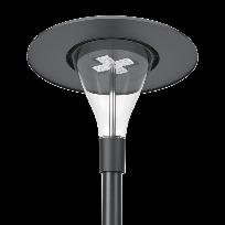 Product image 1: AVENIDA LENS LED Modern hat 18W 2200lm 3000K IP66 O19 - for recreational areas graphite II