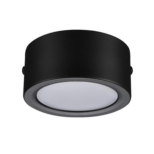 Product image 1: NLED9486M 12W 4000K  明装筒灯(平光黑)