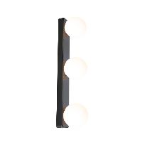 Изображение 1: Ceiling luminaire Gove IP44 G9   230V max. 3x20W dimmable Black matt#Satin