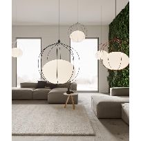 Product image 1: Hoop Pendant (White)