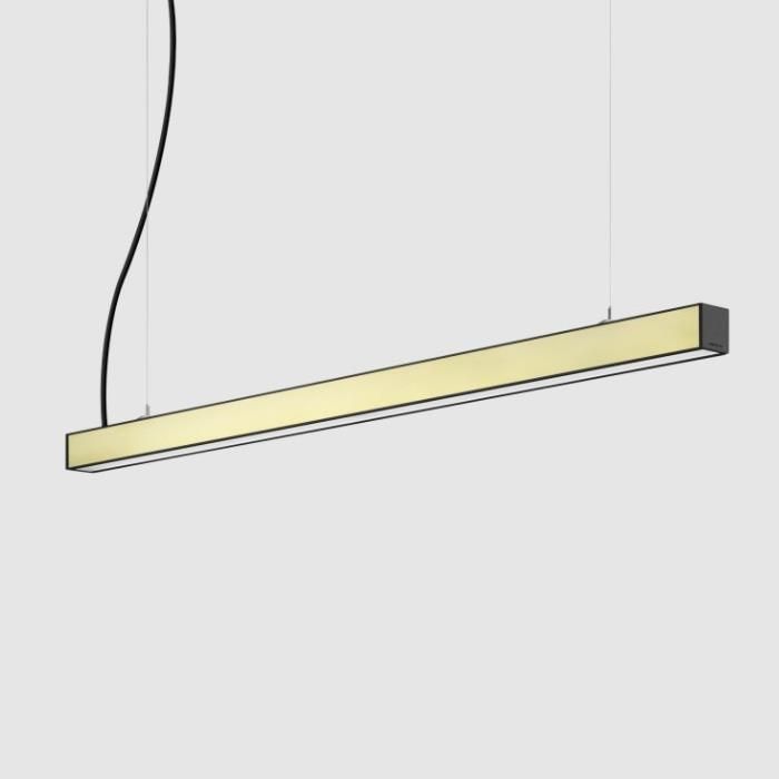 Product image 1: Mamba Pendant 1150 mm - 51W LED 940, MP+BV, HO - Black/Brass