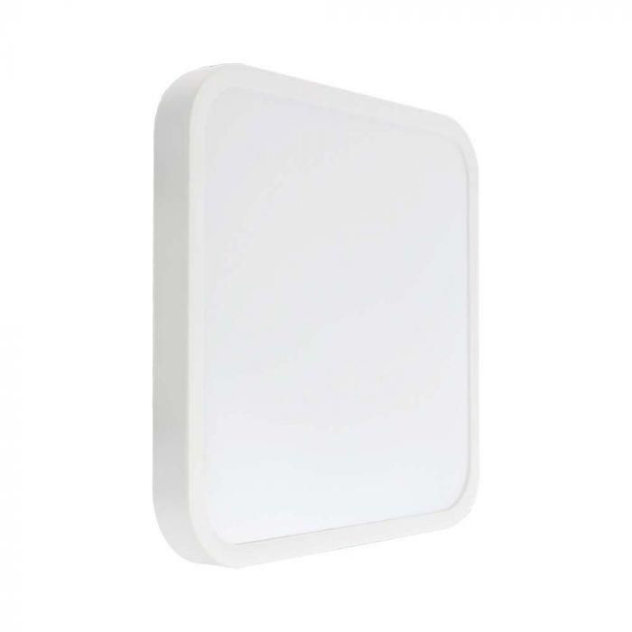Immagine prodotto 1: V-TAC VT-8630 48W LED DOME LIGHT WITH SAMSUNG CHIP 3000K SQ WHITE FRAME IP44
