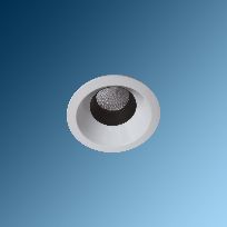 Imagen de productos 1: ARTEMIS  700Lm 10W High Power LED Downlight luminaire with Glare Control ,AC Direct, 3000K , Ø100mm , Anodized Reflector , Clear PMMA Diffuser, White Body